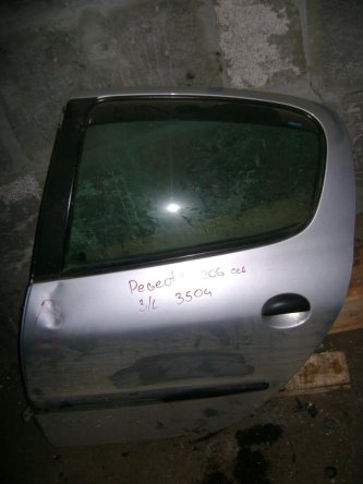 Дверь задняя левая Peugeot 206