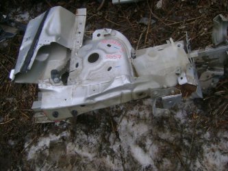 Лонжерон передний правый Renault Megane 3