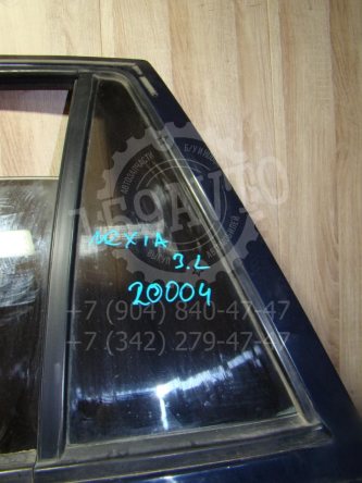 Стекло двери задней левой форточка Daewoo Nexia N100, N150
