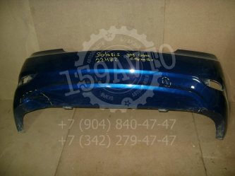 Бампер задний Hyundai Solaris 1 RB