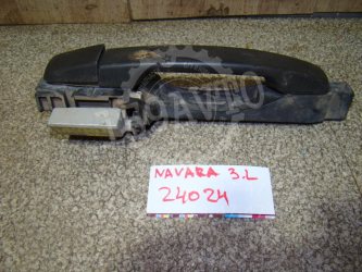 Ручка двери задней наружная левая Nissan Navara D40