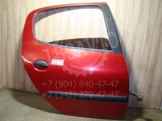 Дверь задняя правая Peugeot 206