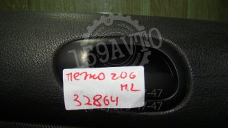Ручка двери внутренняя левая Peugeot 206