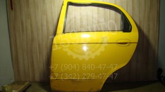 Дверь задняя левая Chevrolet Spark M200, M250