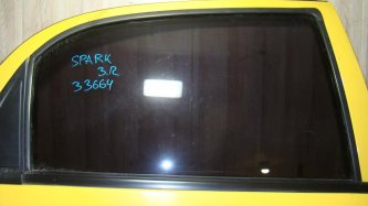 Стекло двери задней правой Chevrolet Spark M200, M250