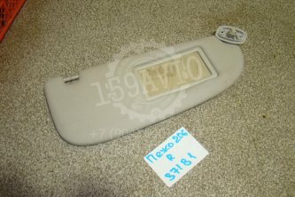 Козырек солнцезащитный правый Peugeot 206
