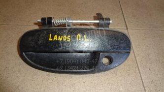 Ручка двери передней наружная левая Chevrolet Lanos T100