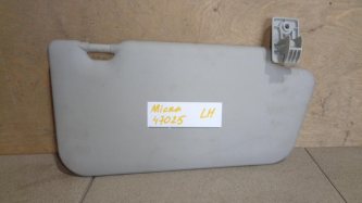 Козырек солнцезащитный левый Nissan Micra K12