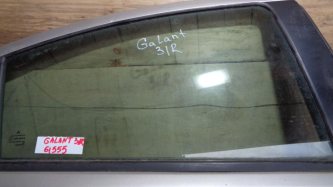 Стекло двери задней правой Mitsubishi Galant 9 DJ, DM