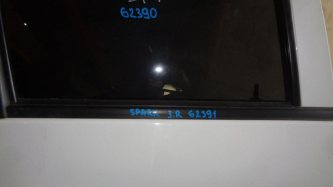 Накладка стекла заднего правого Chevrolet Spark M300