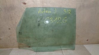 Стекло двери задней правой Opel Astra J