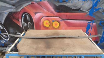 Накладка на порог наружная Toyota Corolla E120