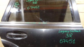 Накладка стекла заднего правого Subaru Outback B14, BR
