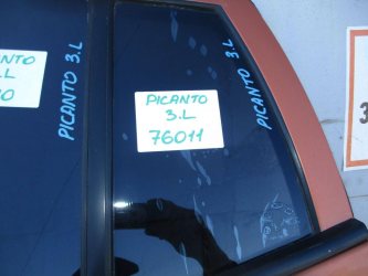 Стекло двери задней левой форточка Kia Picanto 1 SA