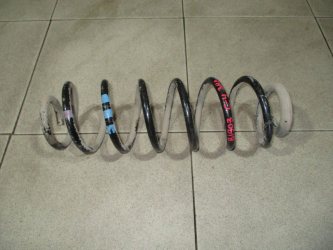 Пружина задняя Citroen C4 B7
