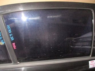 Стекло двери задней правой Opel Astra G