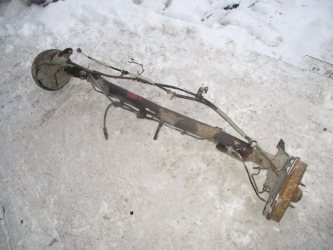 Балка задняя Fiat Doblo 223