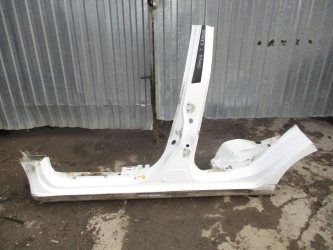 Порог со стойкой левый Chevrolet Spark M300