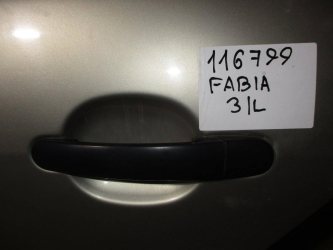 Ручка двери задней наружная левая Skoda Fabia 1 6Y