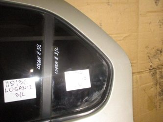 Стекло двери задней левой форточка Renault Logan 2 L52