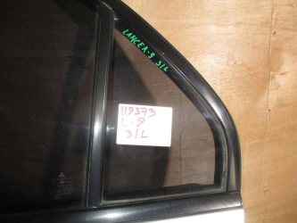 Стекло двери задней левой форточка Mitsubishi Lancer 9 CS