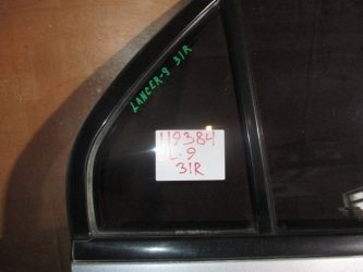 Стекло двери задней правой форточка Mitsubishi Lancer 9 CS