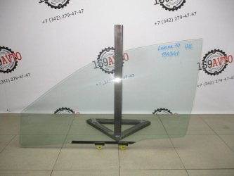 Стекло двери передней левой Mitsubishi Lancer 10 CY