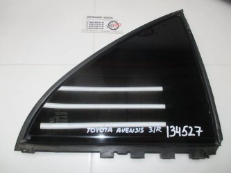 Стекло двери задней правой форточка Toyota Avensis 2 T250