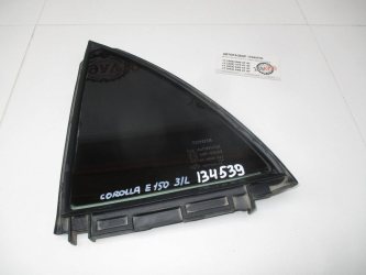 Стекло двери задней левой форточка Toyota Corolla E150
