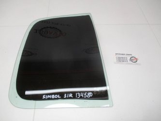 Стекло двери задней правой форточка Renault Symbol 1
