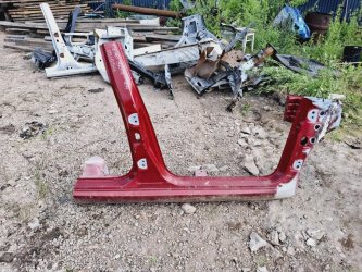 Порог со стойкой правый Peugeot 307