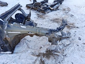 Лонжерон передний правый Opel Astra H