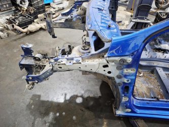 Лонжерон передний левый Peugeot 308 T7