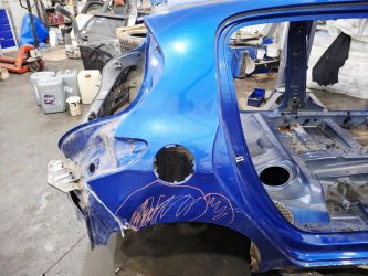 Крыло заднее правое Peugeot 308 T7